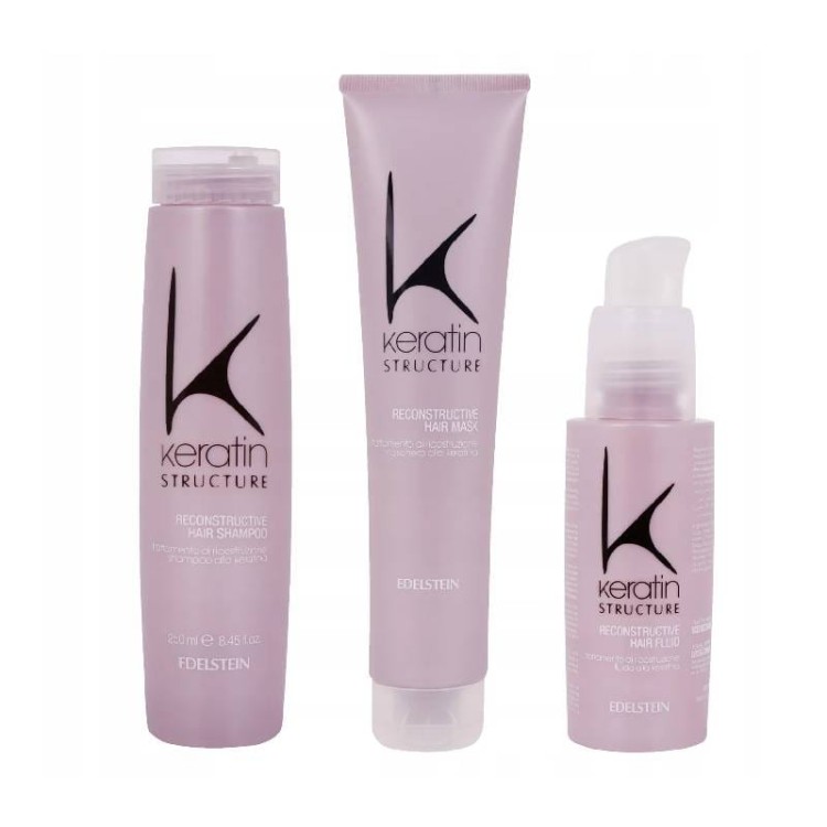 Edelstein Keratin structure szampon 250ml+ maska 175ml+ Fluid BOTOX 100ml.jpg