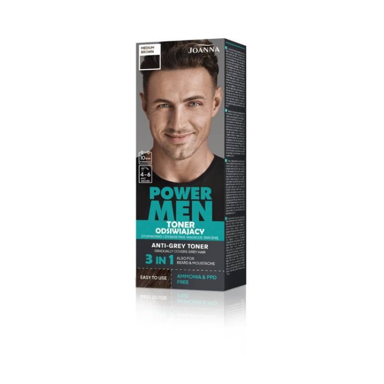Joanna Power Men toner odsiwiający 03 Medium Brown 80g.jpg
