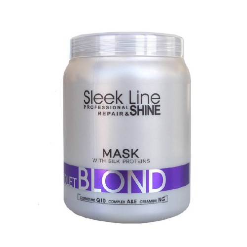 STAPIZ sleek line violet blond maska do włosów blond fioletowa 1000ml.jpg