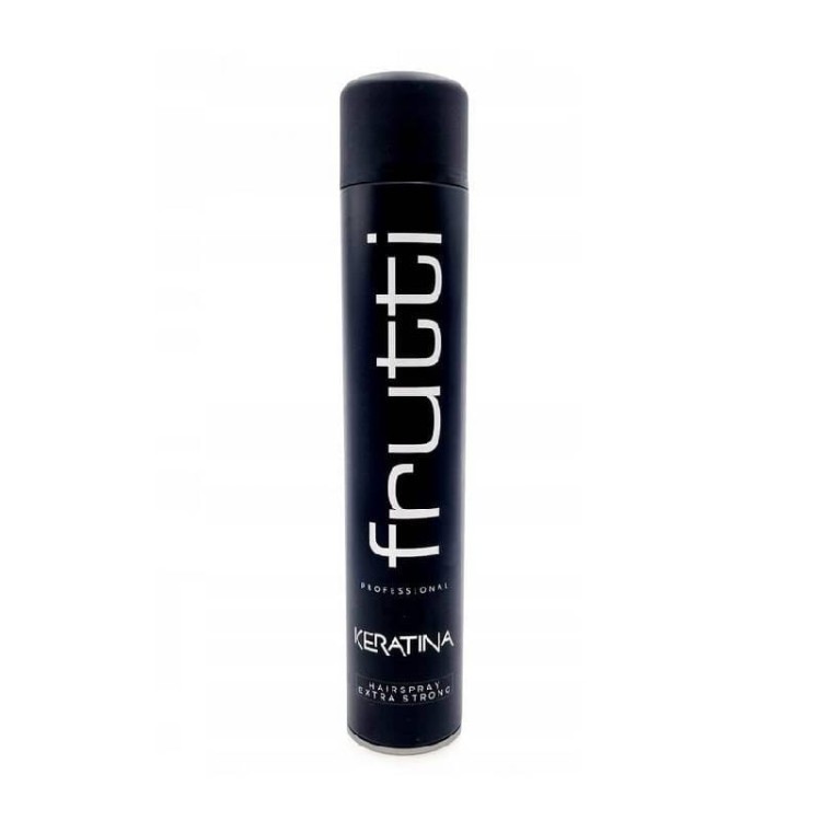 Frutti Keratina Lakier extra mocny z keratyną Czarny 750ml.jpg