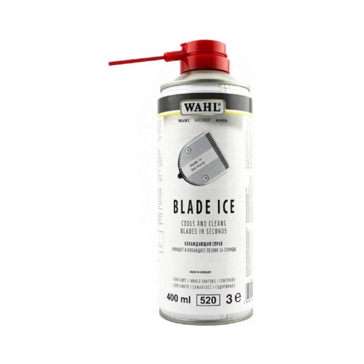 Wahl Blade Ice Spray 4w1 - preparat do chłodzenia, czyszczenia, oliwienia i ochrony ostrzy.jpg