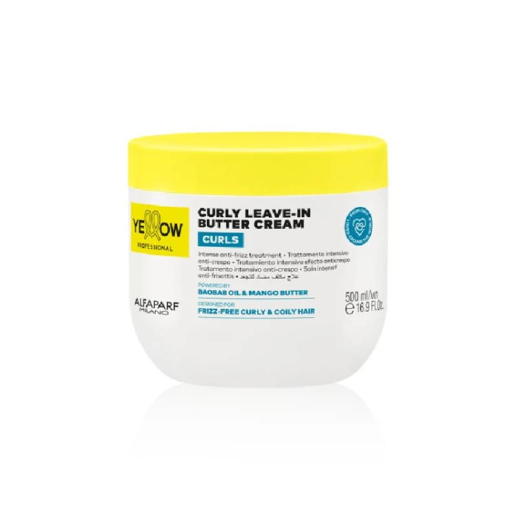 Yellow Professional Curls, kuracja bez spłukiwania przeciwko kręceniu włosów, 500ml.jpg
