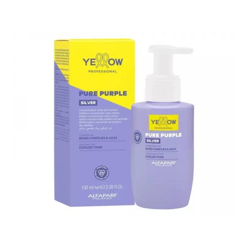 Yellow Professional Silver Pure Purple Fioletowy pigment do włosów 100ml.jpg