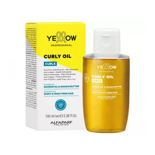Yellow Professional Curls, olejek ujarzmiający do włosów kręconych, 100ml.jpg