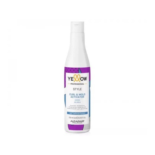 Yellow Professional Style Curl &amp; Mold Activator, aktywator do loków, 250ml.jpg