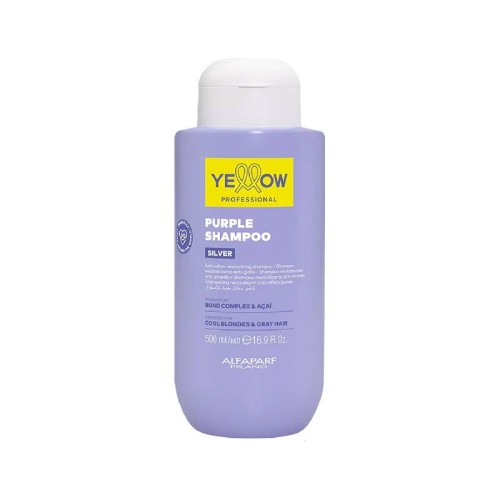Yellow Professional Silver, szampon odświeżający do włosów blond, farbowanych oraz siwych, 500ml(3).jpg