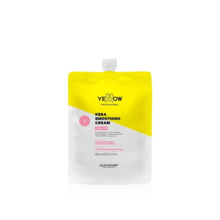 Yellow Professional kera smoothing krem wygładzający przeciw puszeniu się włosów 800ml.jpg