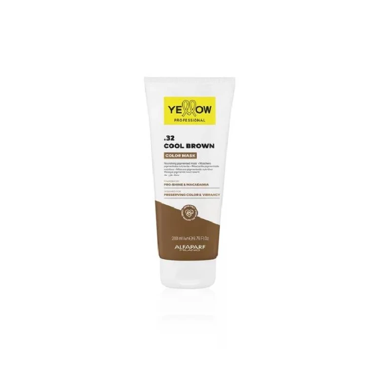Yellow Professional Color Care, pigment maska wzmacniająca kolor, .32 chłodny brąz, 250ml.jpg